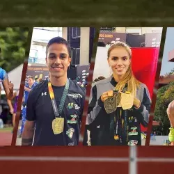 Los 4 fantásticos del atletismo Tec en el Panamericano Universitario