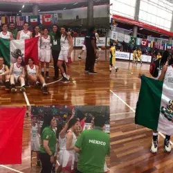 Gana bronce equipo de basquetbol femenil en Panamericano Universitario