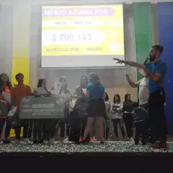 Momento en que anunciaron a los ganadores