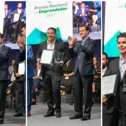 El Premio Nacional Emprendedor para 3 egresados del Tec
