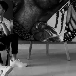 Guillermo Sánchez es un joven mexicano que expuso su obra en Art Basel de Miami Beach 2018, la feria de arte más importante del mundo.
