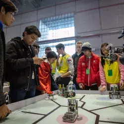 Equipos de PrepaTec, ganadores en mundial de robótica WER en China