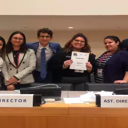 Alumnos obtienen reconocimiento del Modelo de la ONU.