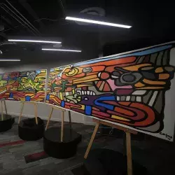 Mural Escuela de Gobierno y Transformación Pública Mixcoac