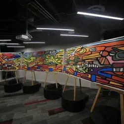 Mural Escuela de Gobierno y Transformación Pública Mixcoac