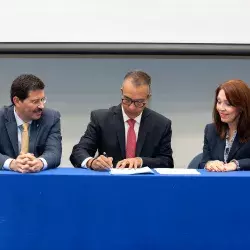 Firma de Convenio Tec de Monterrey y Bolsa Mexicana de Valores