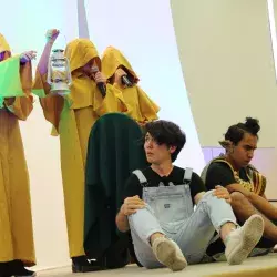 Alumnos del Tec inculcan arte a niños de zonas vulnerables de Zapopan 