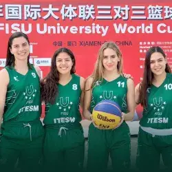 Borregas del campus Monterrey representan a México en China, donde competirán en el torneo 3x3