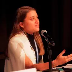 Participación de Giovanna en Asamblea de la Juventud en Washington