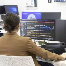 Alumnos en capacitación Bloomberg