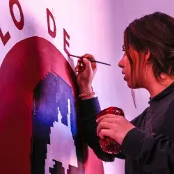 Con murales destacan el papel de la mujer, en Jalpa de Cánovas