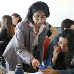 Dora Elia Cienfuegos, 4 décadas compartiendo el lenguaje matemático