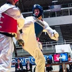 Laguneros triunfan en el taekwondo, Daniel Uscanga y Jorge Jiménez