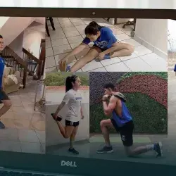Continúan Borregos Monterrey con disciplina entrenamientos desde casa