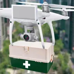 Estudiante propone llevar con drones pruebas de COVID a los hogares