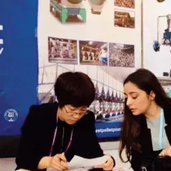 Estudiante mexicana vive intercambio en China y consigue trabajo