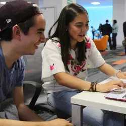 Estudiantes en el Tec de Monterrey