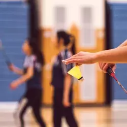 Sabrina, jugadora profesional de badminton y estudiante en el Tec campus San Luis. 