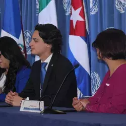 Estudiante Tec representando a México en la ONU 