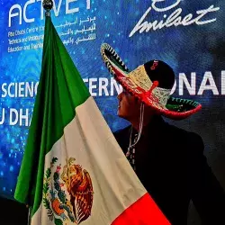 Ángel Sánchez en ExpoScience 2019