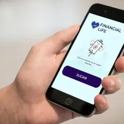 Vista de la aplicación Financial Life que ganó el Hackathon BBVA 2020