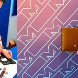 Melissa Alcalá colaborando con Montblanc México