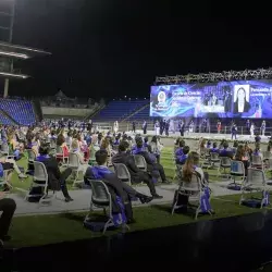 Continúan graduaciones de campus MTY en el Estadio de los Borregos