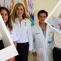 Flavia Gutiérrez, dirigente de Voluntad contra el Cáncer Tampico