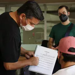 Guillermo Martínez Iracheta, profesor de música en campus Laguna