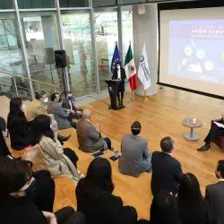 Embajador de la Unión Europea en México en conferencia con alumnos Tec