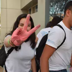 Sofía García es la líder de Consejeros Estudiantiles, grupo que busca apoyar a los alumnos