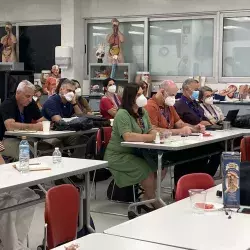 Decanos de escuelas de medicina de Brasil visitan las sedes en Monterrey de la Escuela de Medicina y Ciencias de la Salud del Tec.