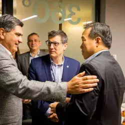 El presidente de Enterprise Singapore visitó el Tec de Monterrey 