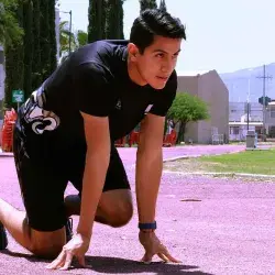 ¡Va por nacional! Alumno Tec se alista para competencia de Atletismo
