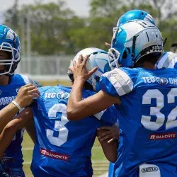 Borregos Querétaro jugando un partido