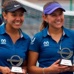 Equipo femenil tenis CEM, campeón 2022