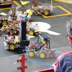 Fomentan la ciencia y tecnología en niños, con evento de robótica
