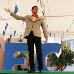 Rodrigo Culebro, estudiante PrepaTec que destaca en oratoria