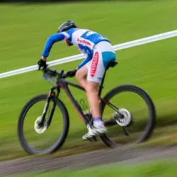 Persona en bicicleta