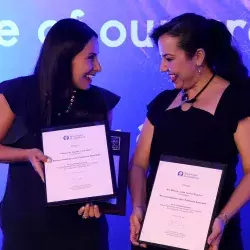 Las profesoras Fabiola Lima y Mónica Turcios reconocidas en Tec campus Laguna