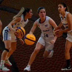 Atletas de Borregos basquetbol femenil triunfan en 3x3 en Juegos Centroamericanos en San Salvador