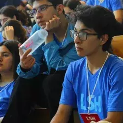 Barush copado acreedor de la Beca al Talento Emprendedor en el encuentro de Líderes con Sentido Humano