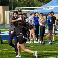 Representativo de Fútbol bandera de CSF participa en partido amistoso por el 80 aniversario del Tec