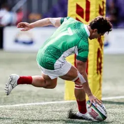 Alberto Ramírez forma parte de la selección nacional de Rugby