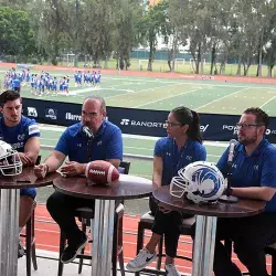 Equipo de Tec Guadalajara de futbol americano de la Liga ONEFA listo para la temporada 2023.