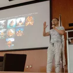 Aportaciones de la inteligencia artificial a la arquitectura fue el tema de la ponencia de Tim Fu en el Tec Guadalajara.