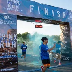 Concluyó con éxito la carrera Think Feel Run