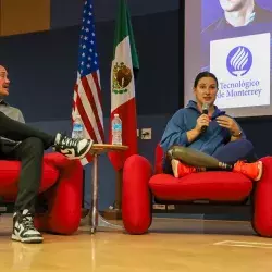 Diversidad en el deporte, charla de atletas de EU en el Tec Guadalajara. 