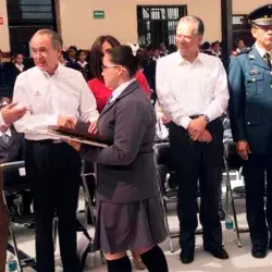 Alumna recibe reconocimiento por parte de Gobierno del Estado en 2018