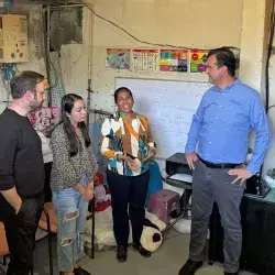 En el Cerro de la Campana se instaló el primer microlaboratorio digital, impulsado por el área de Inclusión Digital y la Vicepresidencia de Transformación Digital del Tec.